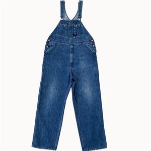 Oshkosh Vestback Denim Overalls Size 38 X 30
